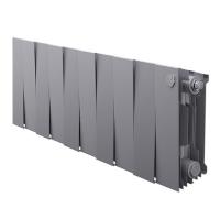 Биметаллический радиатор Royal Thermo PianoForte Silver Satin 200 18 секций