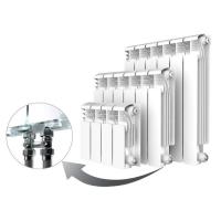 Алюминиевый радиатор Rifar Alum VENTIL 500 8 секций правое подключение