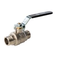 Кран шаровый STOUT 3/4" НР-НР полнопроходной рычаг