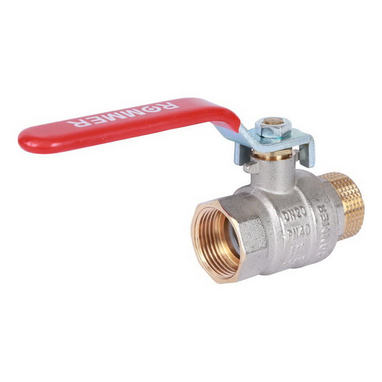 Кран шаровый ROMMER 1" ВР-НР рычаг