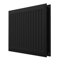 Стальной радиатор Royal Thermo VENTIL HYGIENE VH 20 300-400 Noir Sable нижнее подключение