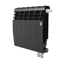 Биметаллический радиатор Royal Thermo Biliner Noir Sable VR 350 10 секций нижнее подключение
