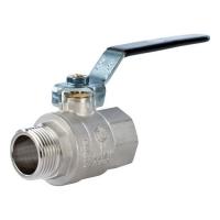 Кран шаровый STOUT 1/2" ВР-НР полнопроходной рычаг