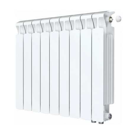 Биметаллический радиатор RIFAR Monolit Ventil 500 13 секций нижнее правое подключение