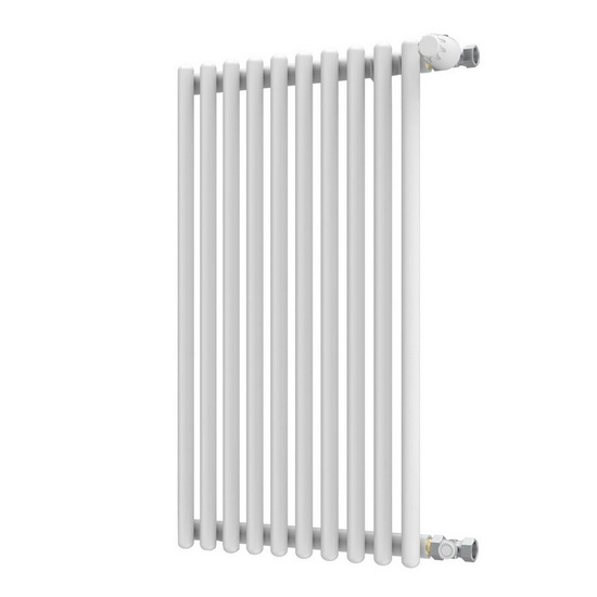 Трубчатый радиатор КЗТО Гармония С25 N 1 300-50 нижнее правое подключение