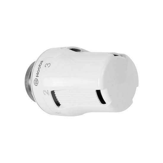 Термостатическая головка Hoobs M30-1,5 термоголовка газо-жидкостная белая