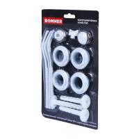 Монтажный комплект ROMMER 1"-3/4" с тремя кронштейнами к секционным радиаторам