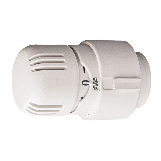 Термостатическая головка FAR LADYFAR FL 1821 со встроенным датчиком жидкостная