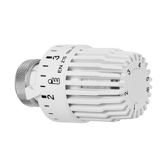 Термостатическая головка Hoobs M30-1,5 термоголовка жидкостная белая