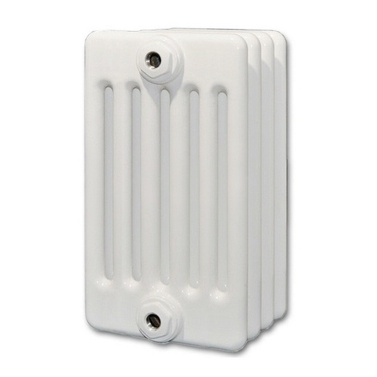 Трубчатый радиатор Arbonia 6040 N69 твв 50 секций нижнее подключение RAL 9016