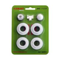 Монтажный комплект Smart Install 1"-1/2" без кронштейнов к секционным радиаторам