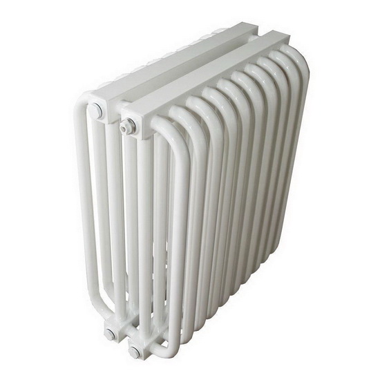 Трубчатый радиатор КЗТО РС 4 900-14 нижнее правое подключение