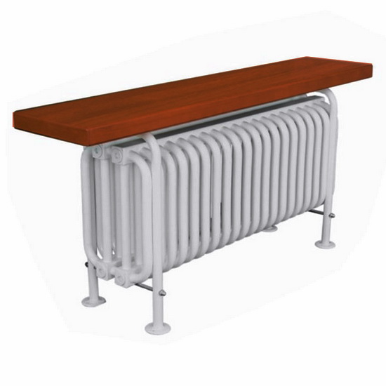 Трубчатый радиатор КЗТО Завалинка РС 4 500-10 нижнее правое подключение